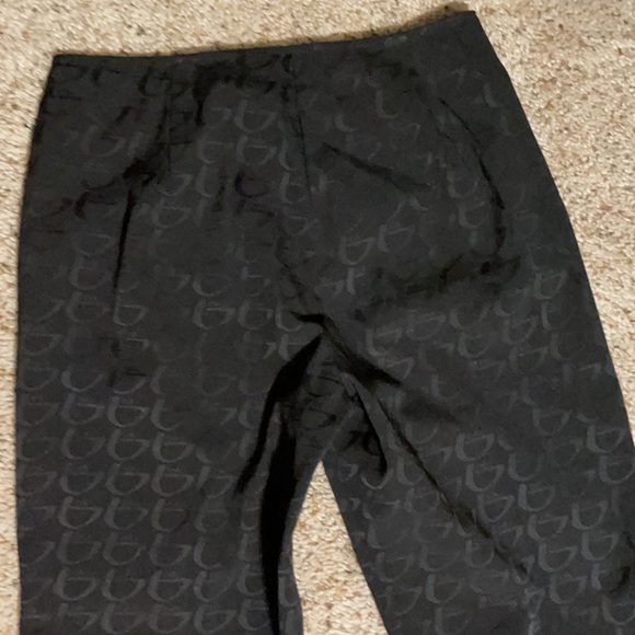 Byblos blu made in Italy black Logo trousers. Size 10 - Picture 6 of 8